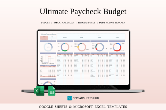 Download Ultimate Paycheck Budget Spreadsheet - Paycheck budget Collection