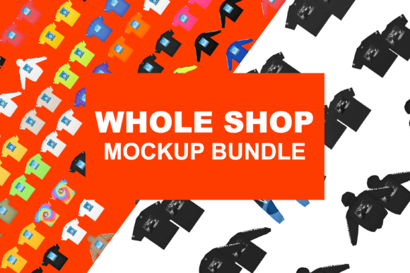 Download Whole Shop Bundle (94&nbsp;Editable Mockups) - Editable mockups Collection